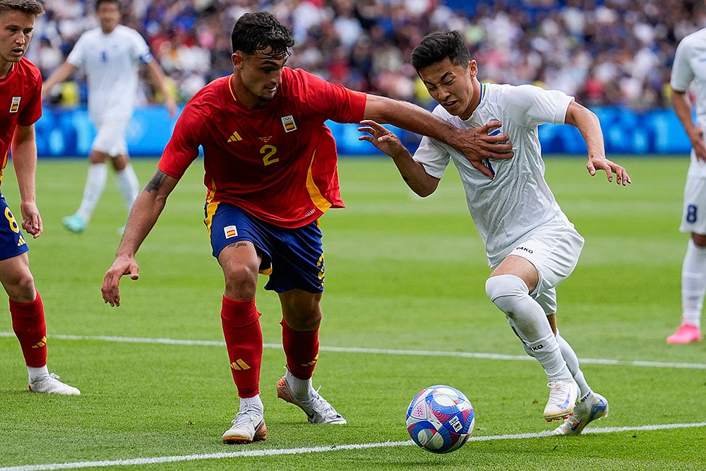 2024 Paris Summer Olympics soccer_Spain vs Uzbekistan_2