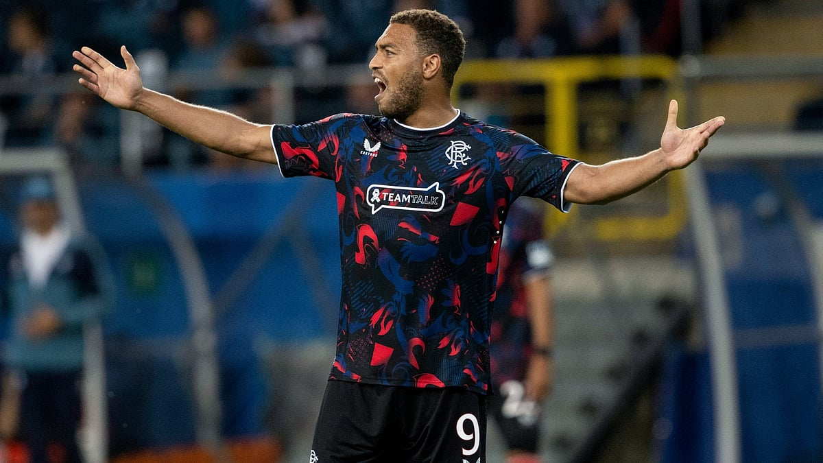 Rangers goalscorer, Cyriel Dessers.