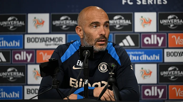 Enzo Maresca on pre-season tour - null