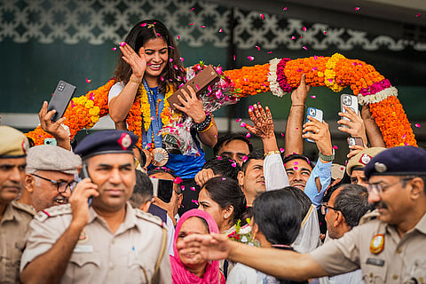 Manu Bhaker Welcome