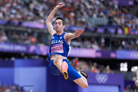 Miltiadis Tentoglou, of Greece