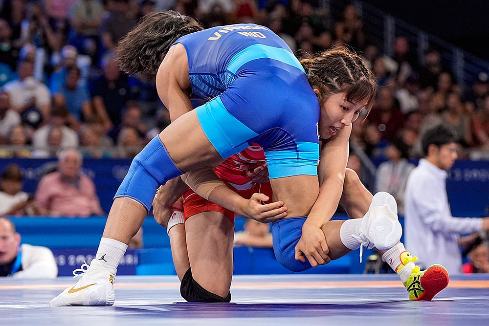 Paris 2024 Olympics: womens freestyle 50kg wrestling Yui Susaki