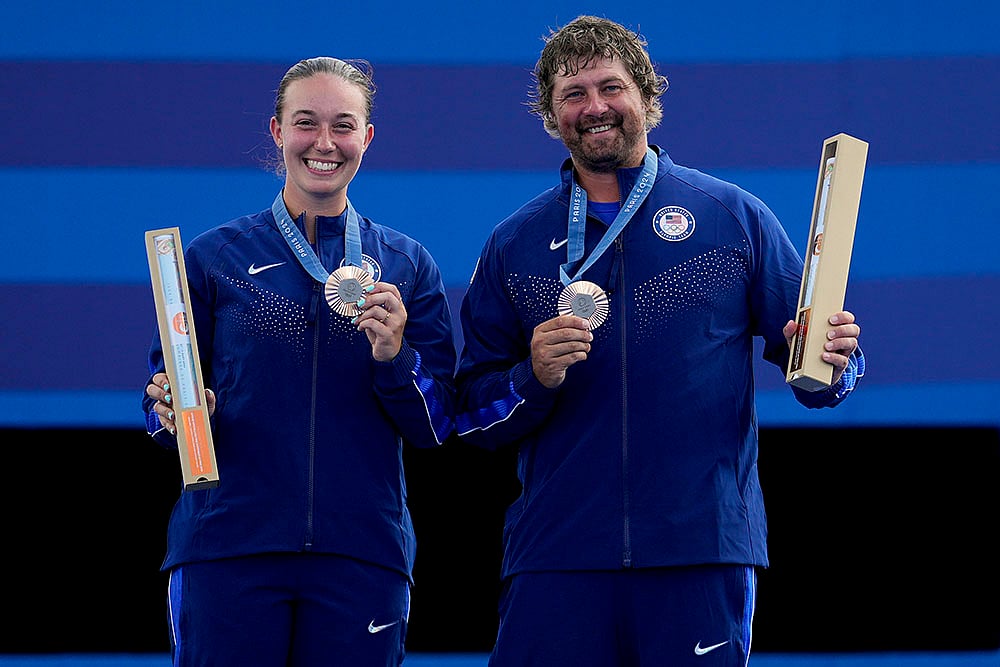 2024 Paris Olympic Games 2024 Archery Medallists_Archery mixed team finals_4