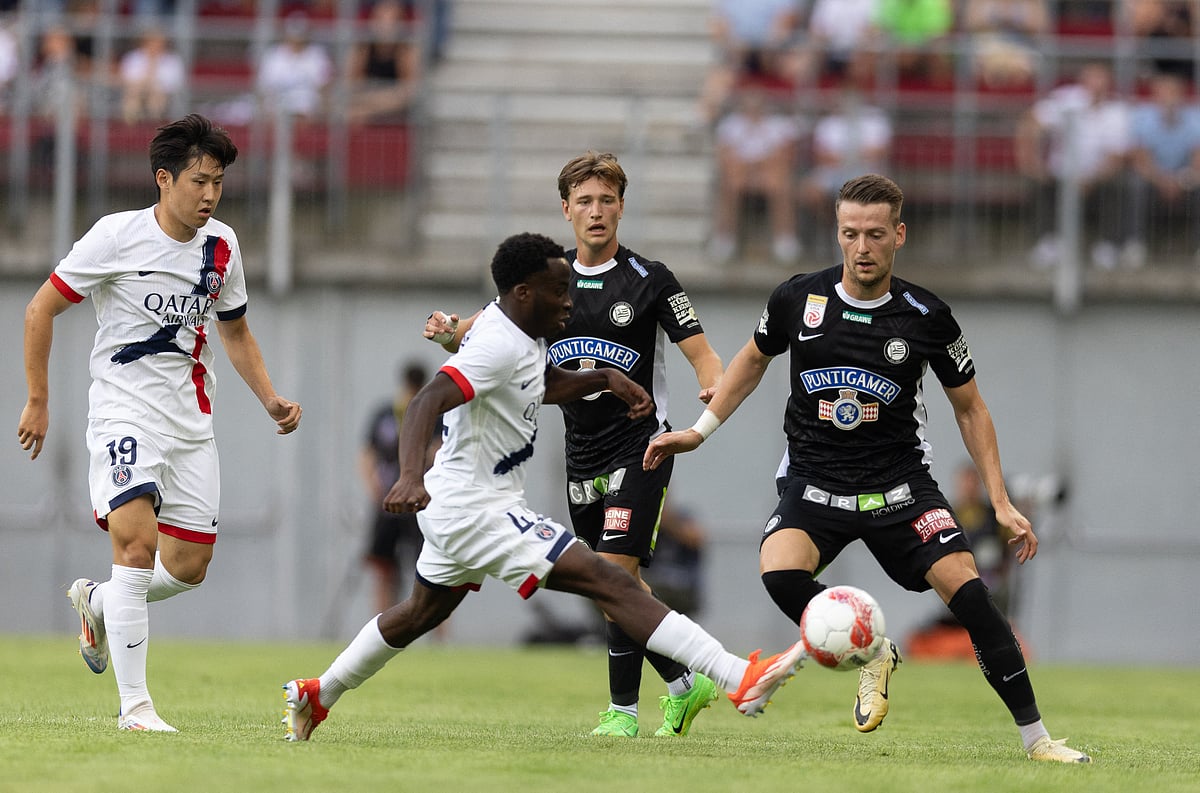 PSG drew 2-2 with Sturm Graz in their first pre-season fixture - null