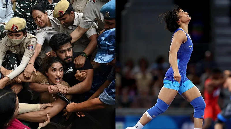 vinesh phogat protest olympics