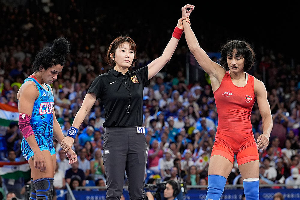 Paris 2024 Olympics: womens freestyle 50kg wrestling