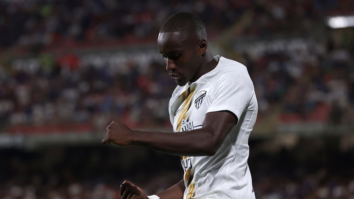Moussa Diaby scored twice for Al Ittihad against Inter