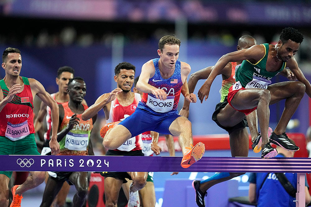 2024 Paris Olympic Games Athletics mens 3000-meter steeplechase Finals_2