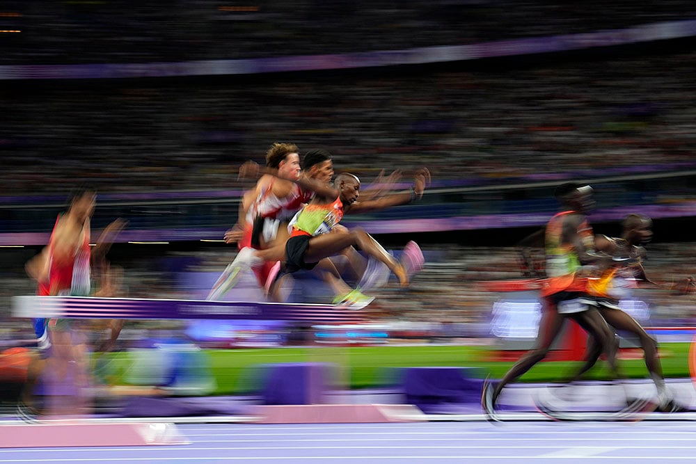 2024 Paris Olympic Games Athletics mens 3000-meter steeplechase Finals_1