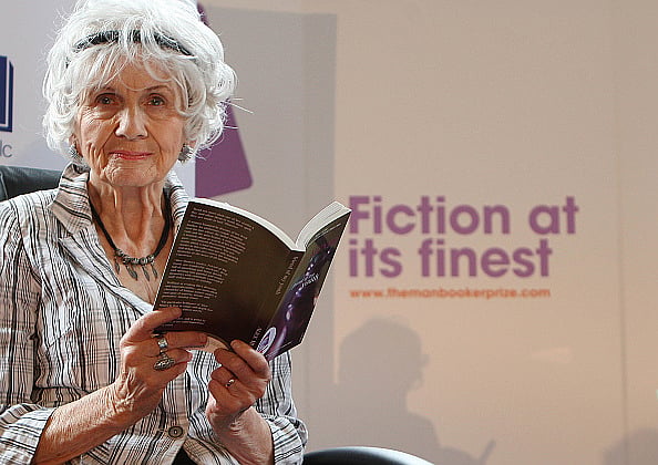 Getty Images : Canadian author Alice Munro