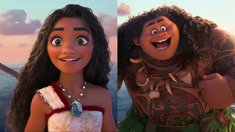 Instagram : A still from the new promo of 'Moana 2'