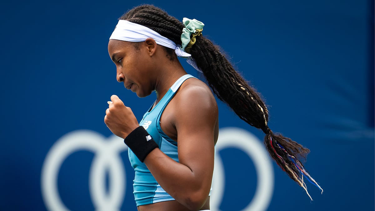 Coco Gauff reached the next round of the Canadian Open in straight sets against Yafan Wang