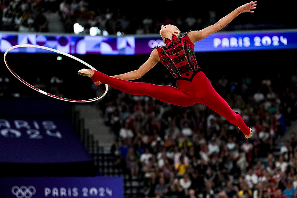 2024 Paris Olympics DAY 13 Photo_rhythmic gymnastics individuals qualification round 
