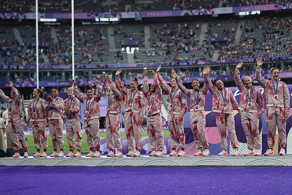 2024 Paris Olympics Rugby Sevens medal winners_Canadian Rugby Sevens team
