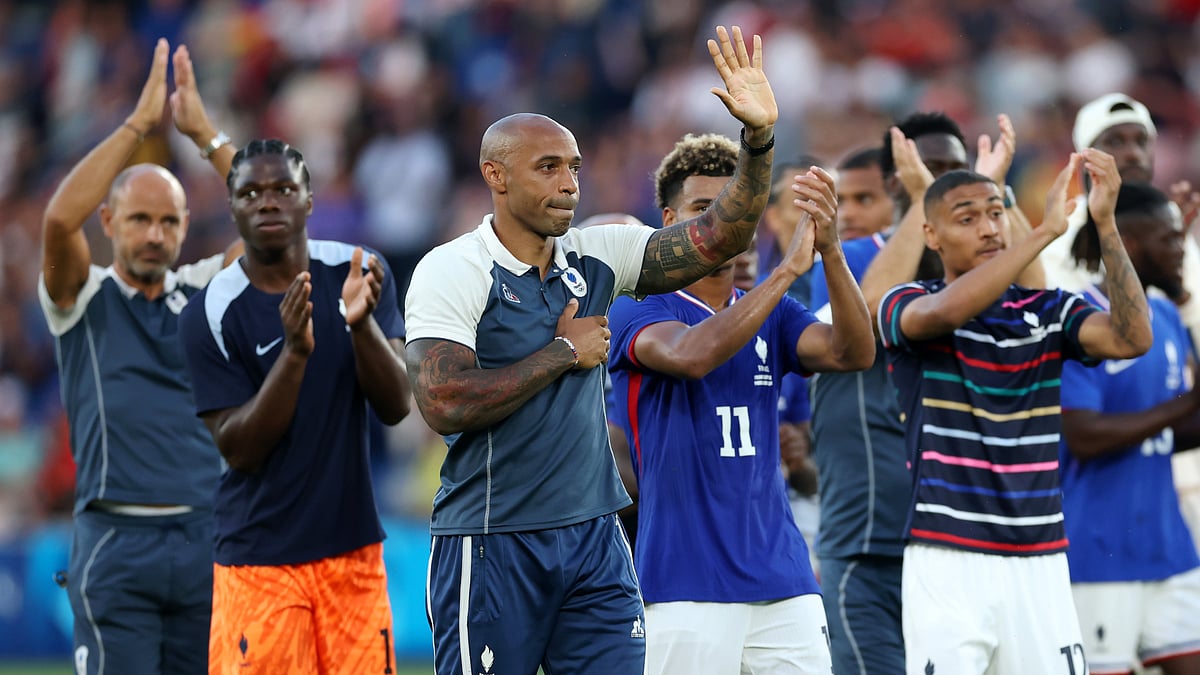 Thierry Henry said he was proud of France's journey at the Olympics