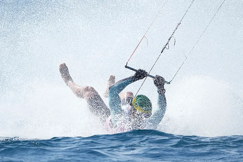 2024 Paris Olympics DAY 13 Photo_mens kite semifinal race