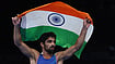 Aman Sehrawat Crowned Champion After Overpowering Han Chong Son In 57kg Final At Asian Games | Photo: FILE : India's Aman Sehrawat