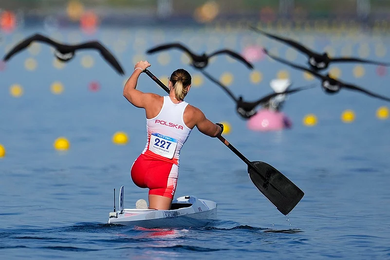 2024 Paris Olympics DAY 13 Photo_womens canoe single 200-meter heats