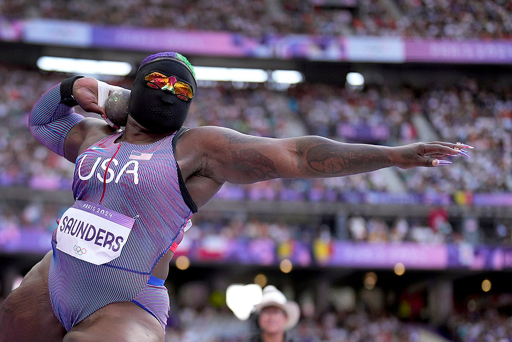 2024 Paris Olympics DAY 13 Photo_womens shot put qualification 