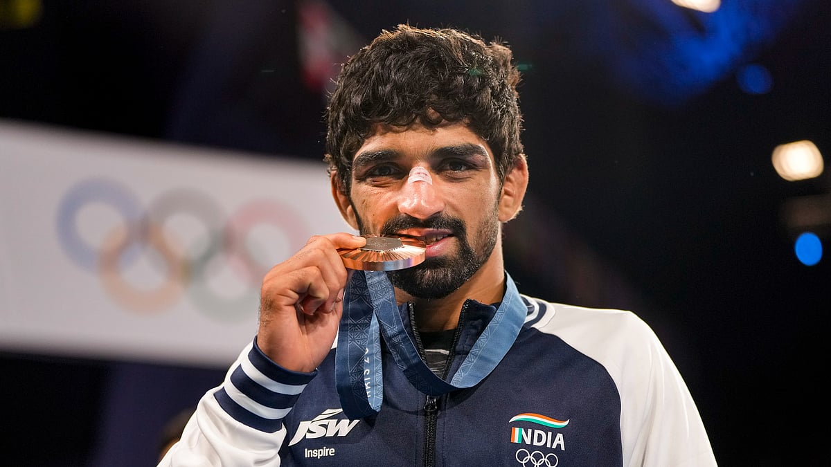 Aman Sehrawat-Paris Olympics-Bronze-Wrestling
