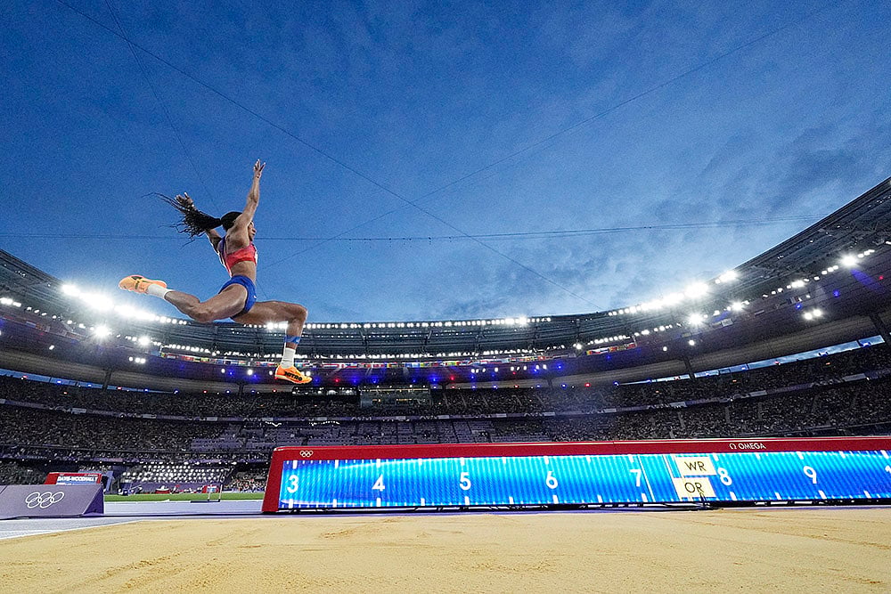 2024 Paris Olympics DAY 13 Photo_womens long jump final 