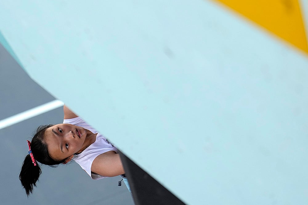 2024 Paris Olympics DAY 13 Photo_womens boulder and lead semifinal
