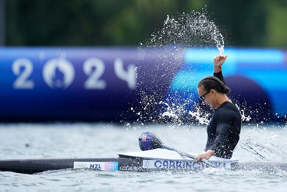 2024 Paris Olympics Day 14_womens kayak double 500-meter finals