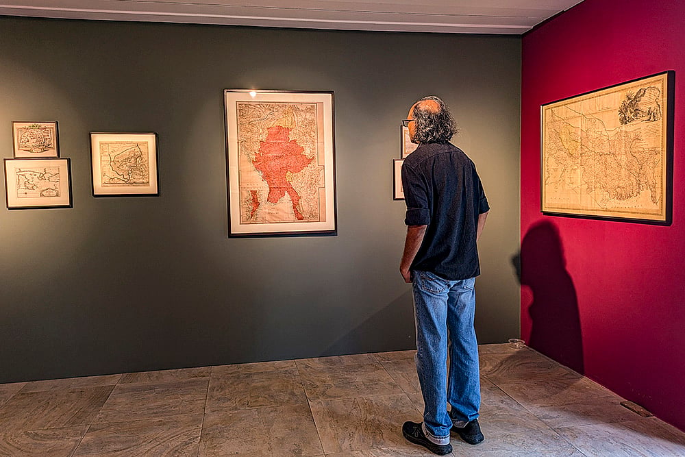 Exhibition at Ojas Art Gallery: Cartographic Tales: India Through Maps,