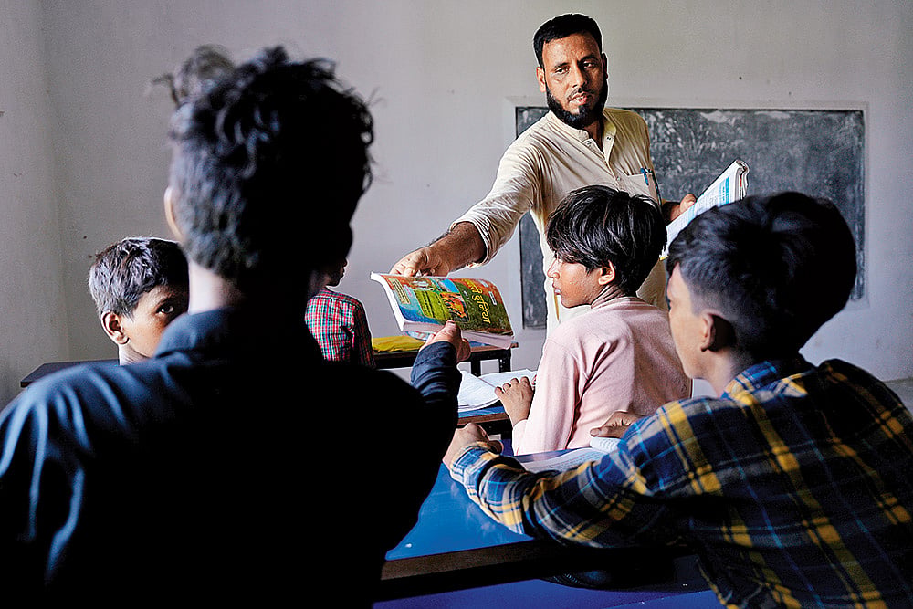 Children rescued from a bag factory in Chennai re-admitted to school