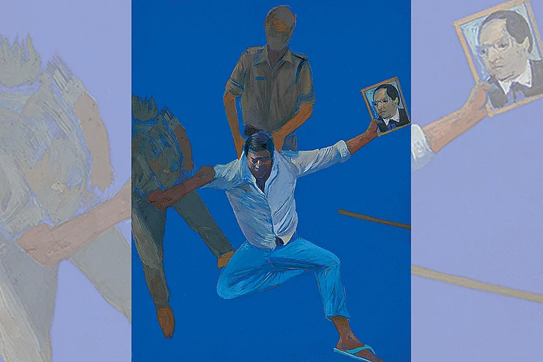 From the Protest Series Artwork by Vikrant Bhis - Anant Art Gallery