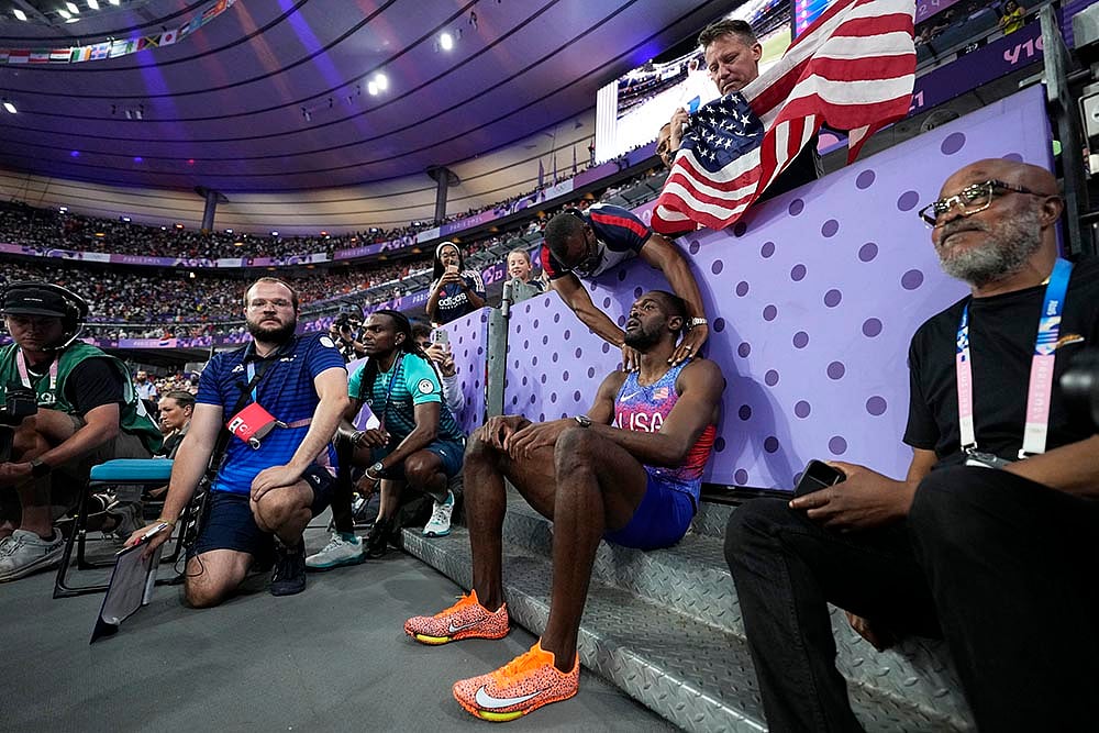 2024 Paris Olympics_Mens 400-meter hurdles final_Rai Benjamin_2