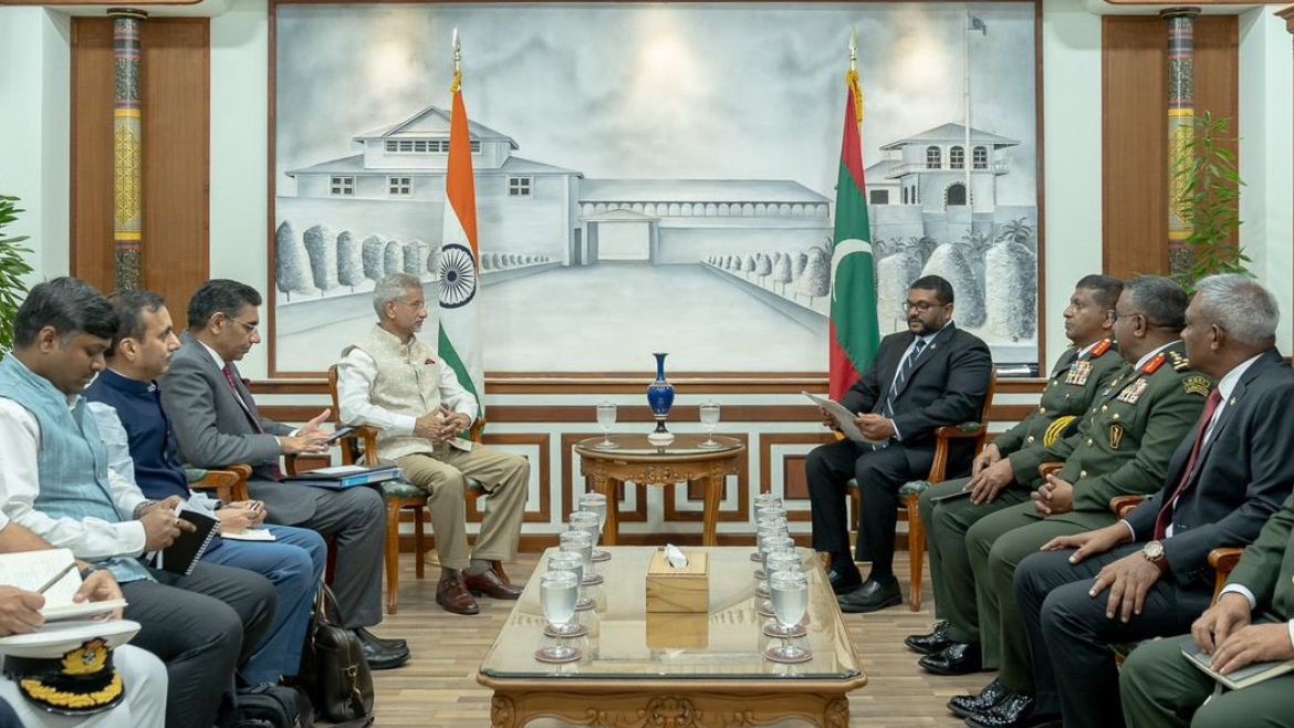  S Jaishankar in Maldives