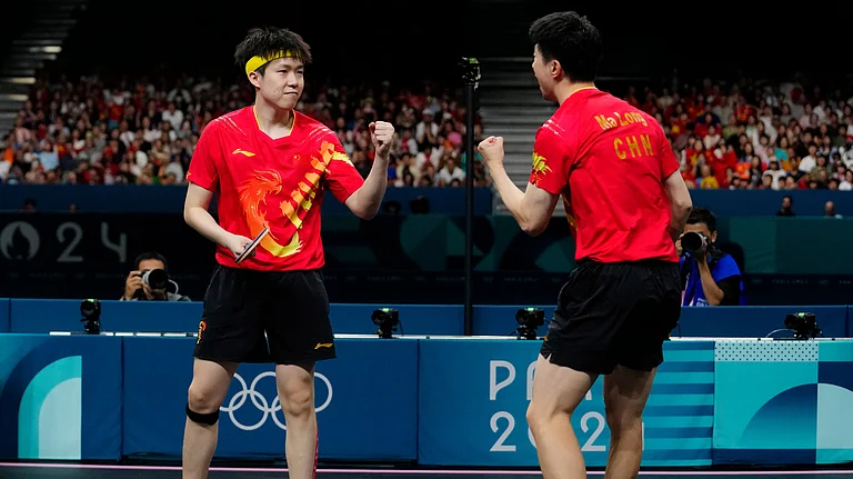 Ma Long creates history at Paris Olympics 2024 - AP
