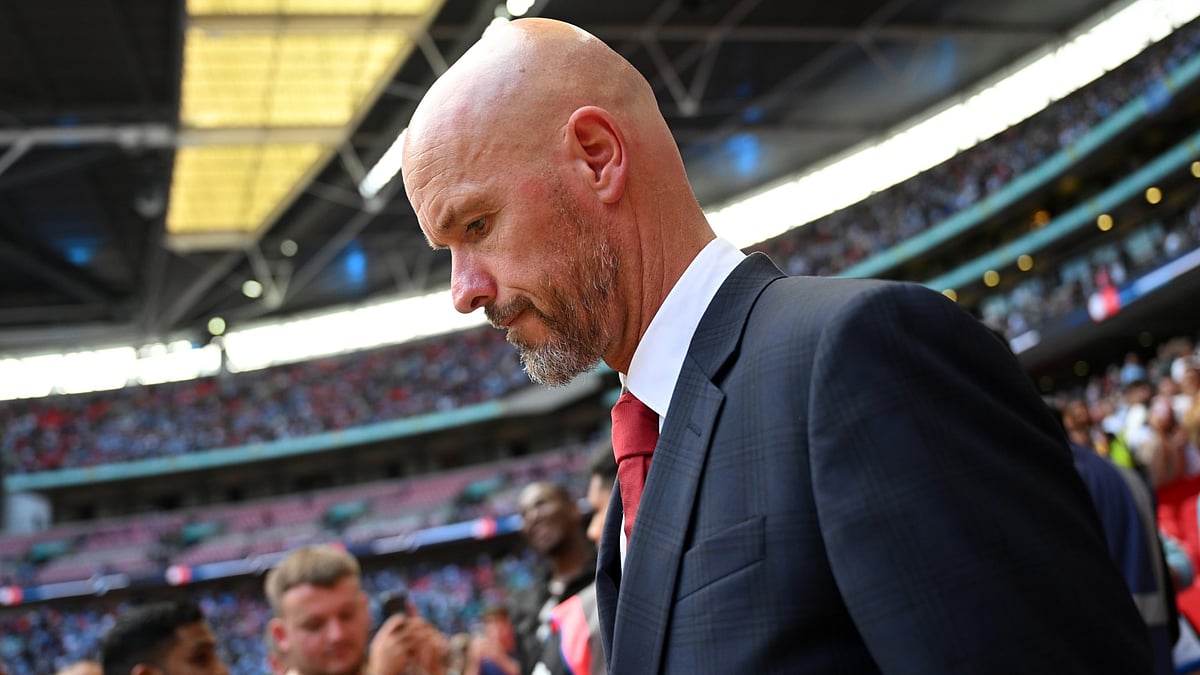 Manchester United manager Erik ten Hag.