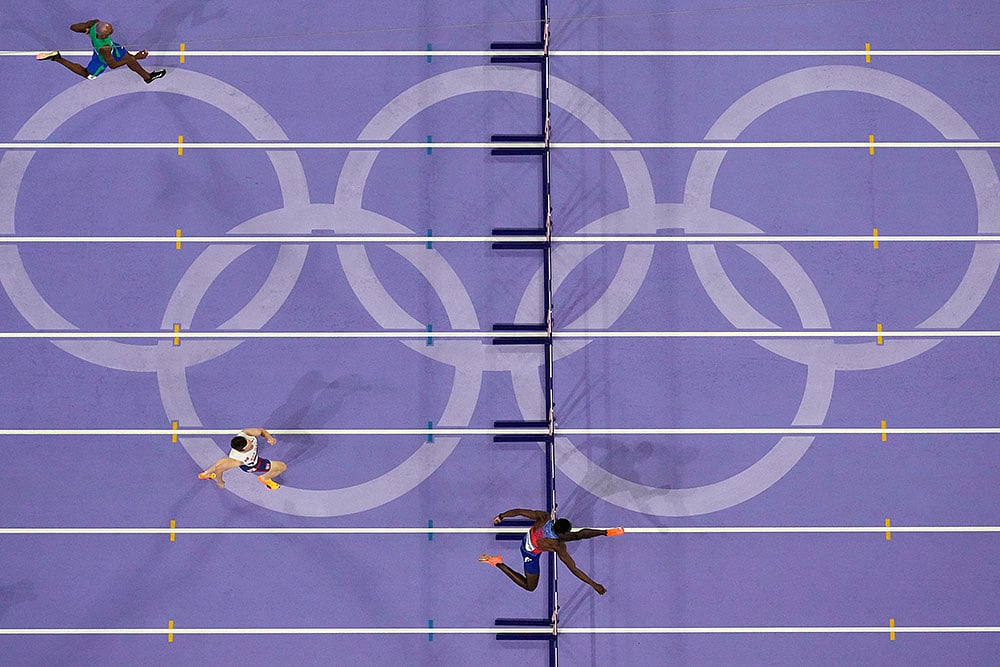 2024 Paris Olympics_Mens 400-meter hurdles final_Rai Benjamin_6