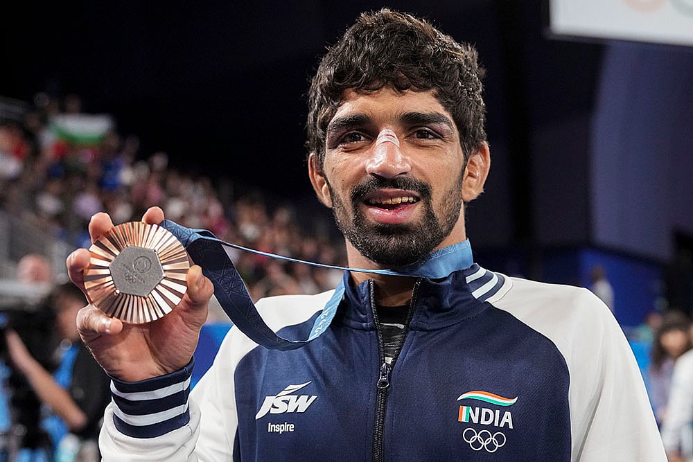 2024 Paris Olympics Wrestling Aman Sehrawat_2