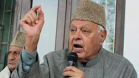 Jammu and Kashmir National Conference chief Farooq Abdullah |