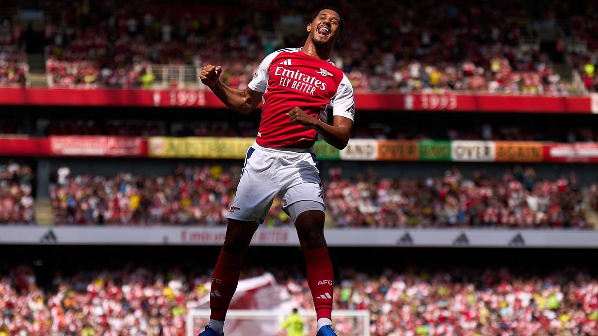 Arsenal defender William Saliba.