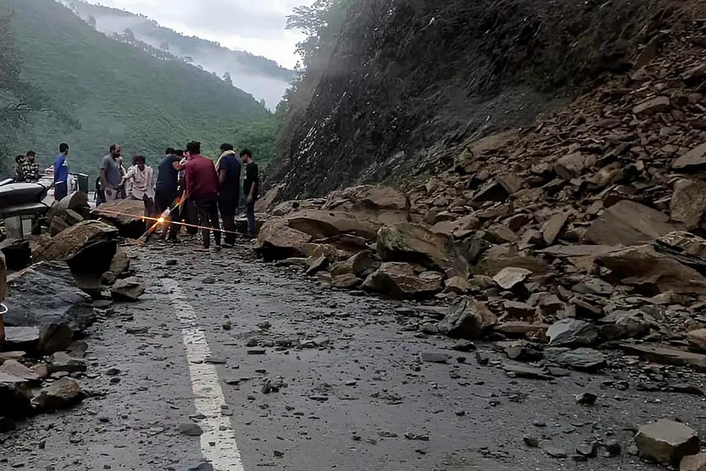 Landslide in Chamoli 