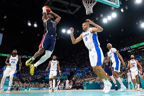 United States' LeBron James