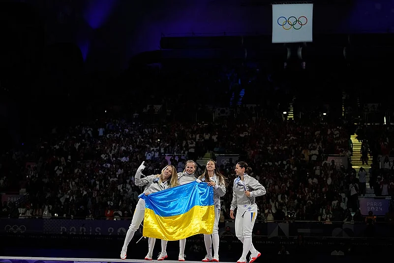 Paris Olympics Games Fencing