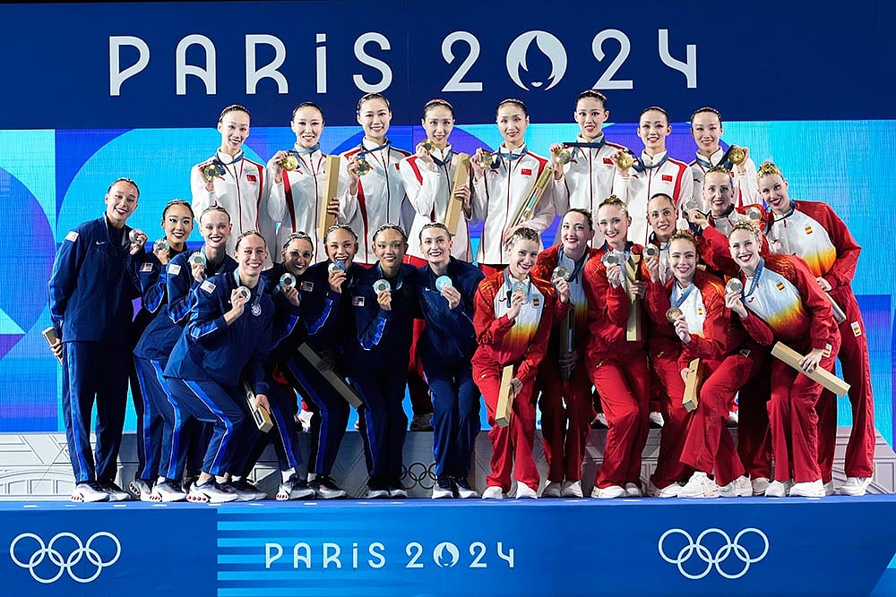 Paris 2024 Olympics Artistic Swimming