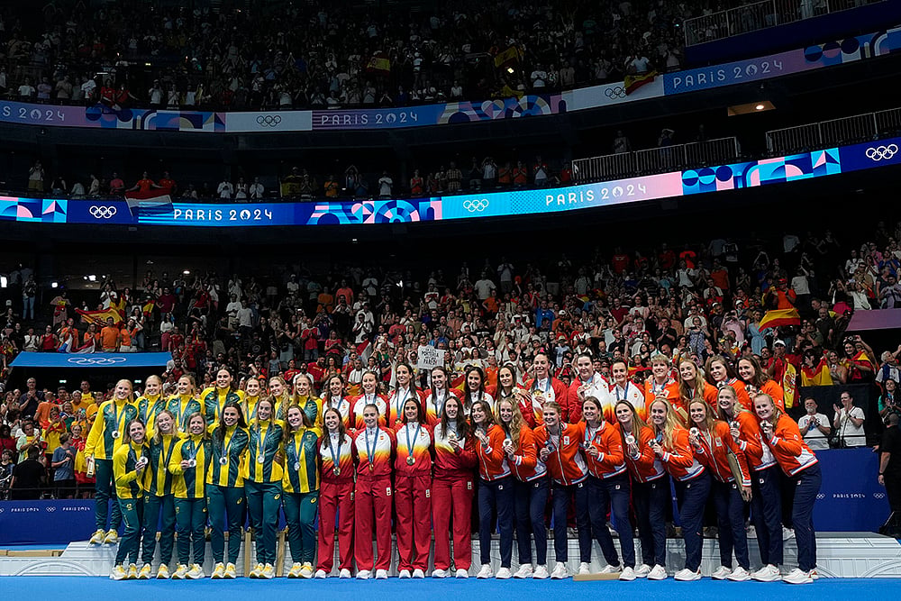 2024 Paris Olympics women water polo medal winners