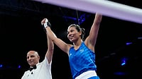 How Lovlina Borgohain Guaranteed India's First Commonwealth Games 2026 Medal Without Boxing AP Photo/Ariana Cubillos : India's Lovlina Borgohain celebrates after defeating Norway's Sunniva Hofstad in their women's 75 kg preliminary boxing match at the 2024 Summer Olympics.