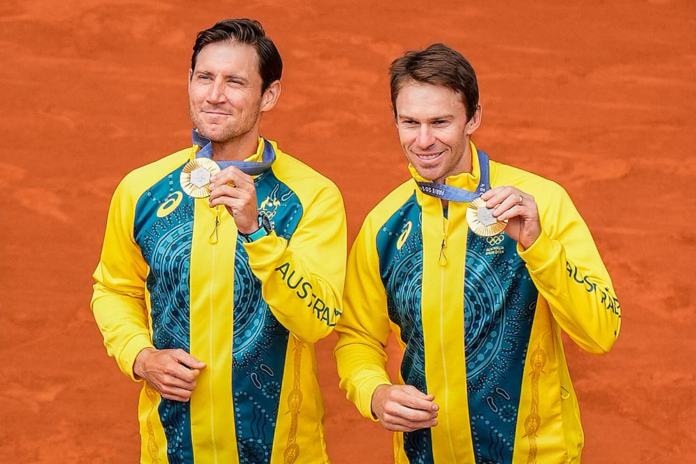 Matthew Ebden and John Peers