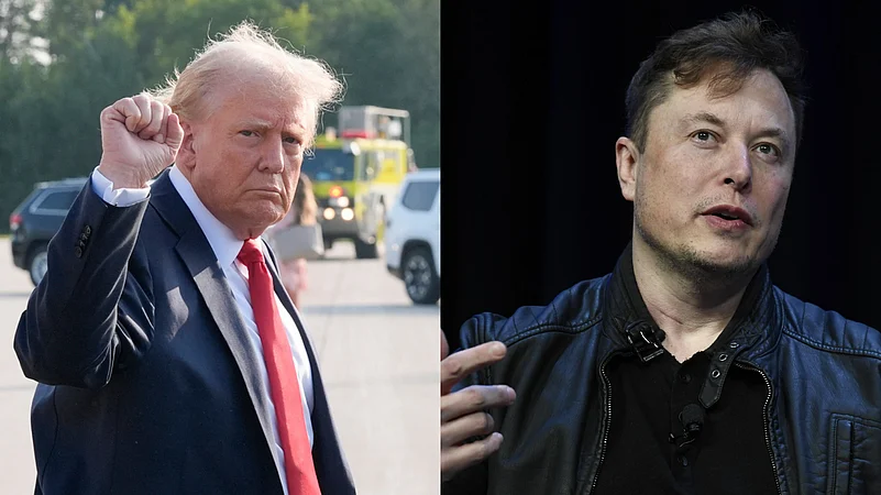 trump musk interview