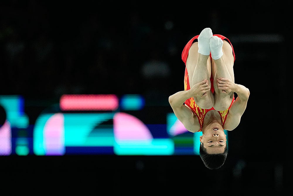 Paris 2024 Olympics Gymnastics Trampoline