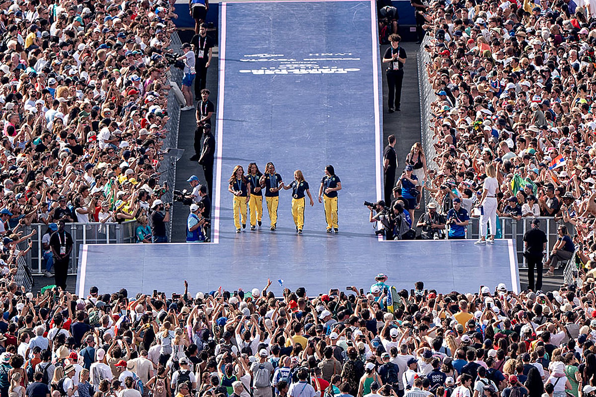 Brazil's women's artistic gymnastics team