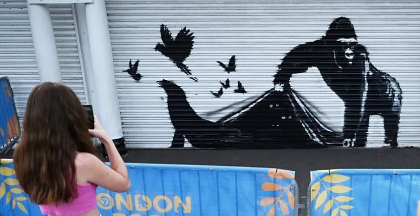 Banksy Artwork London