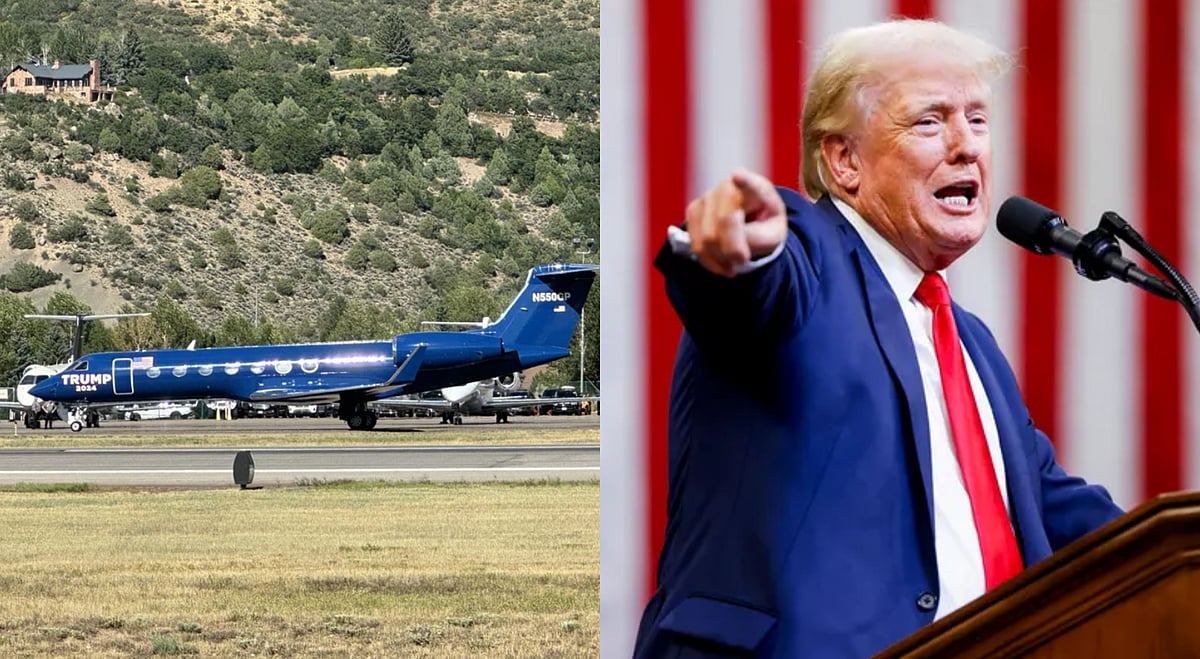 Trump Flew On Jeffrey Epsteins Jet
